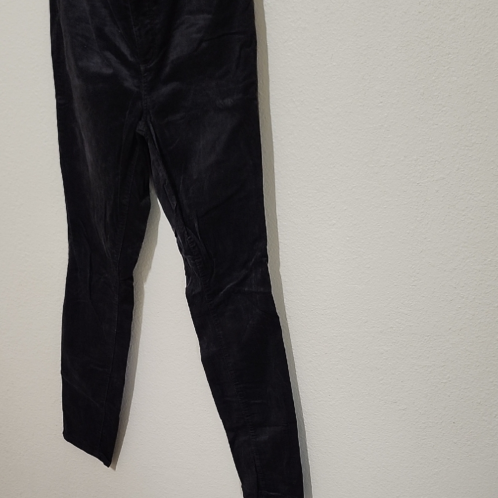 LOFT Black/Gray Skinny Corduroy Pants - Picture 4 of 10